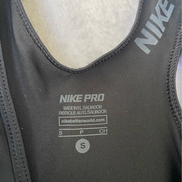 Nike Pro Dri-Fit Racer Back Tank; S - Picture 3 of 4